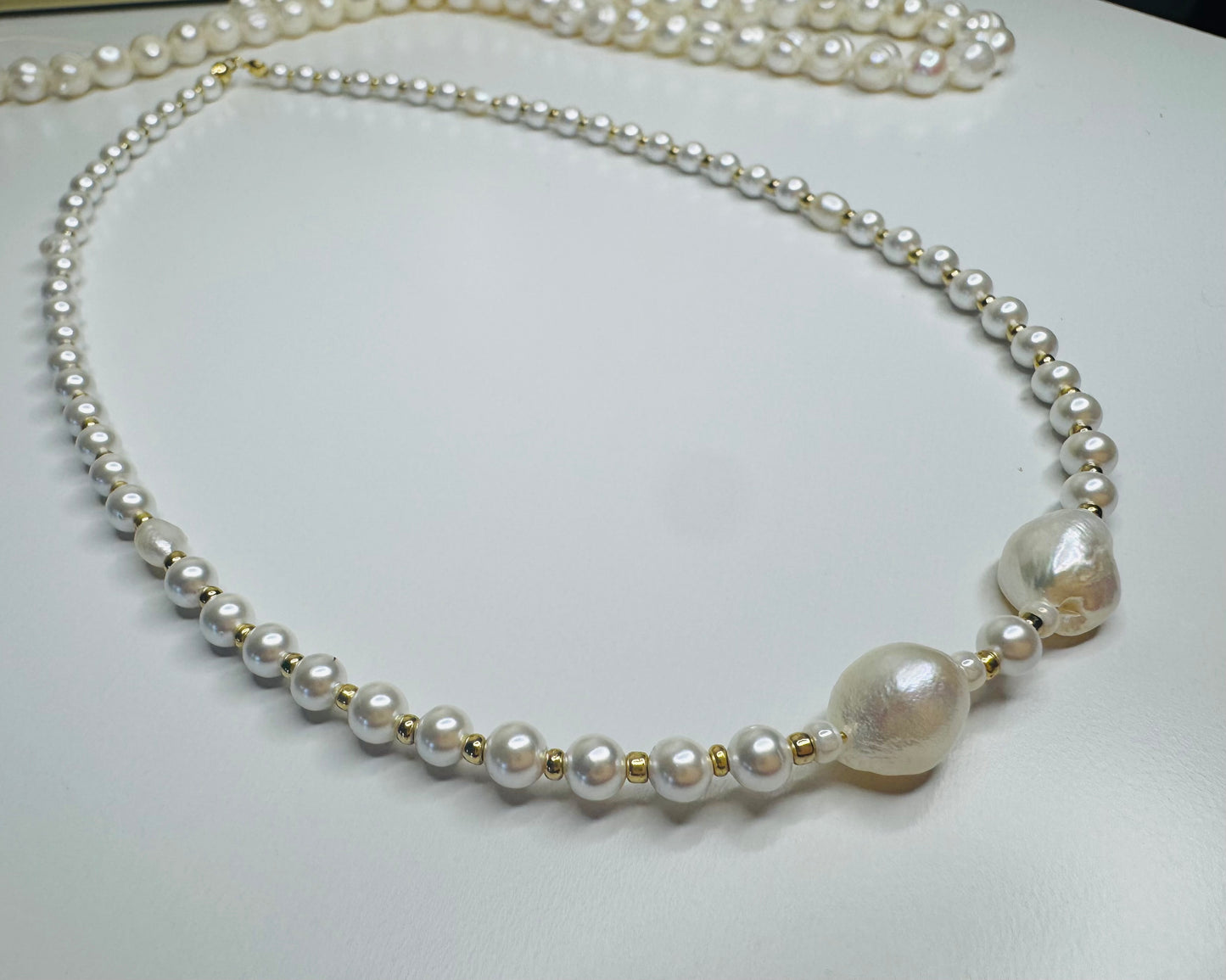 The Endless Pearl Glow Necklace