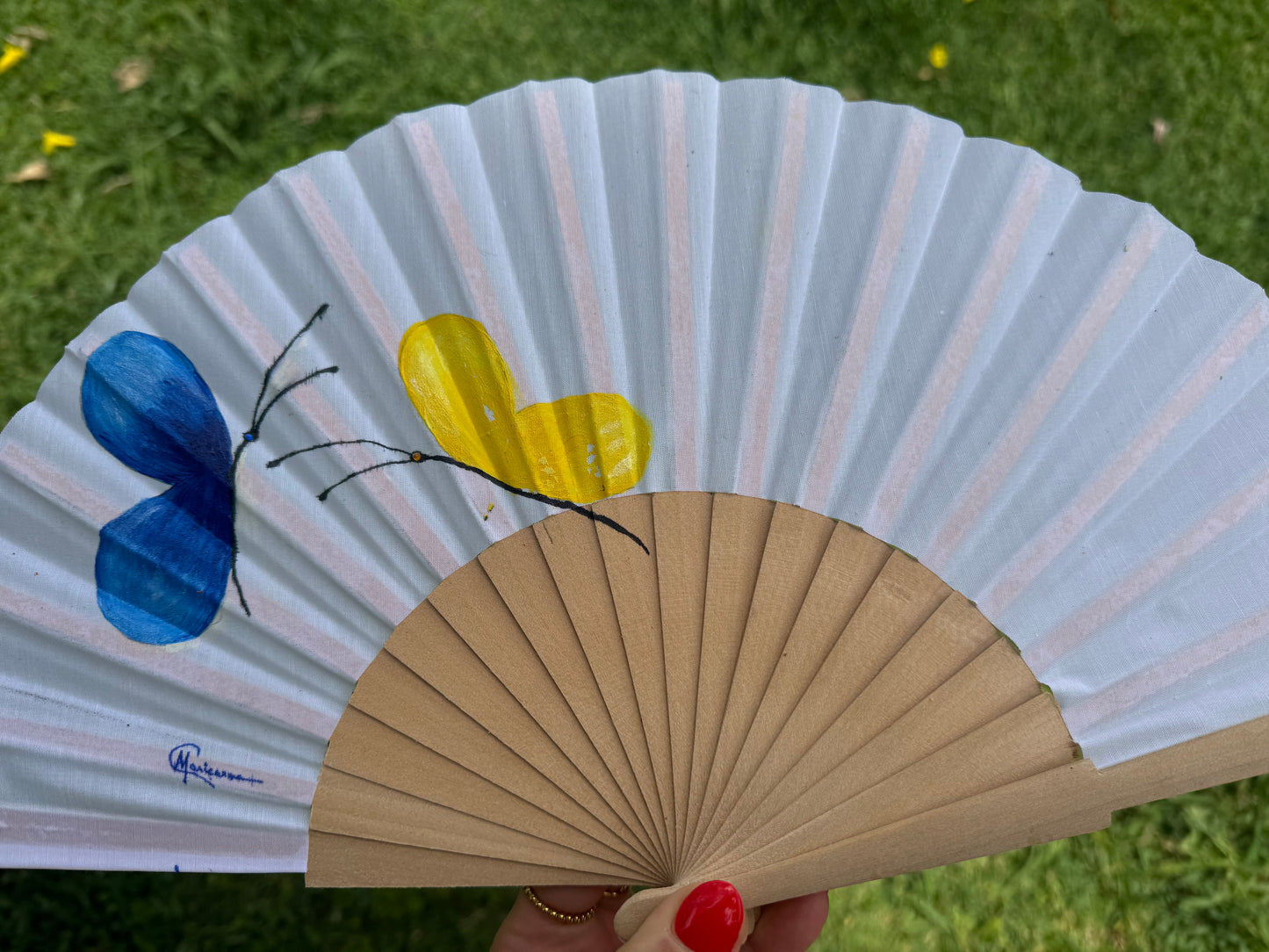 The Art of the Breeze Handcrafted Fan