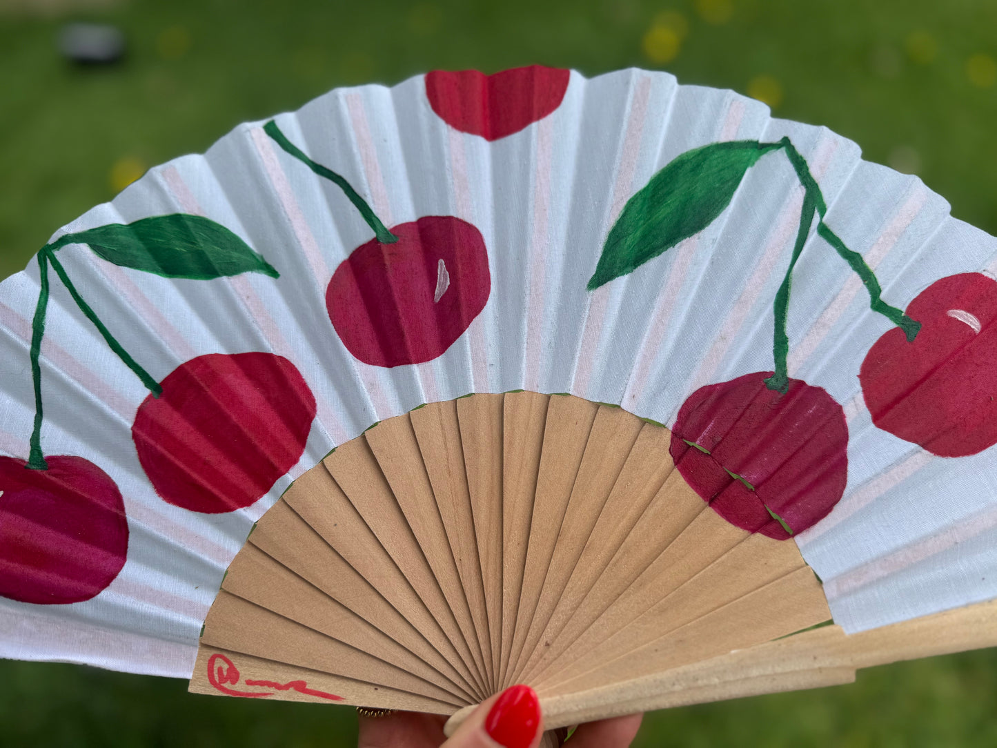 The Art of the Breeze Handcrafted Fan