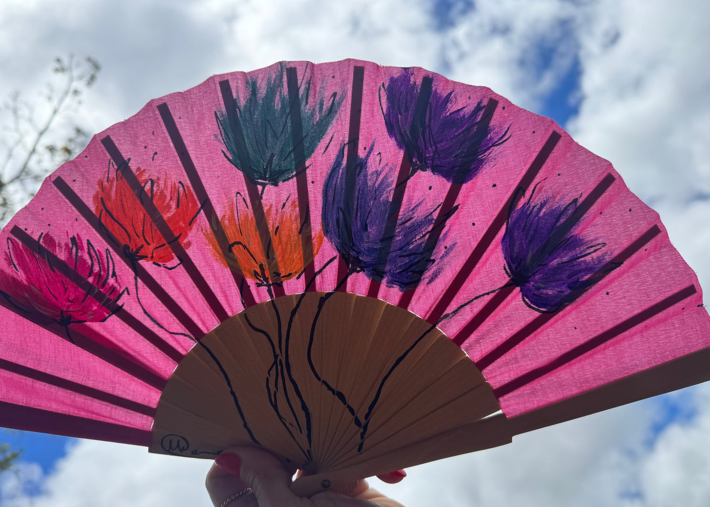 The Art of the Breeze Handcrafted Fan