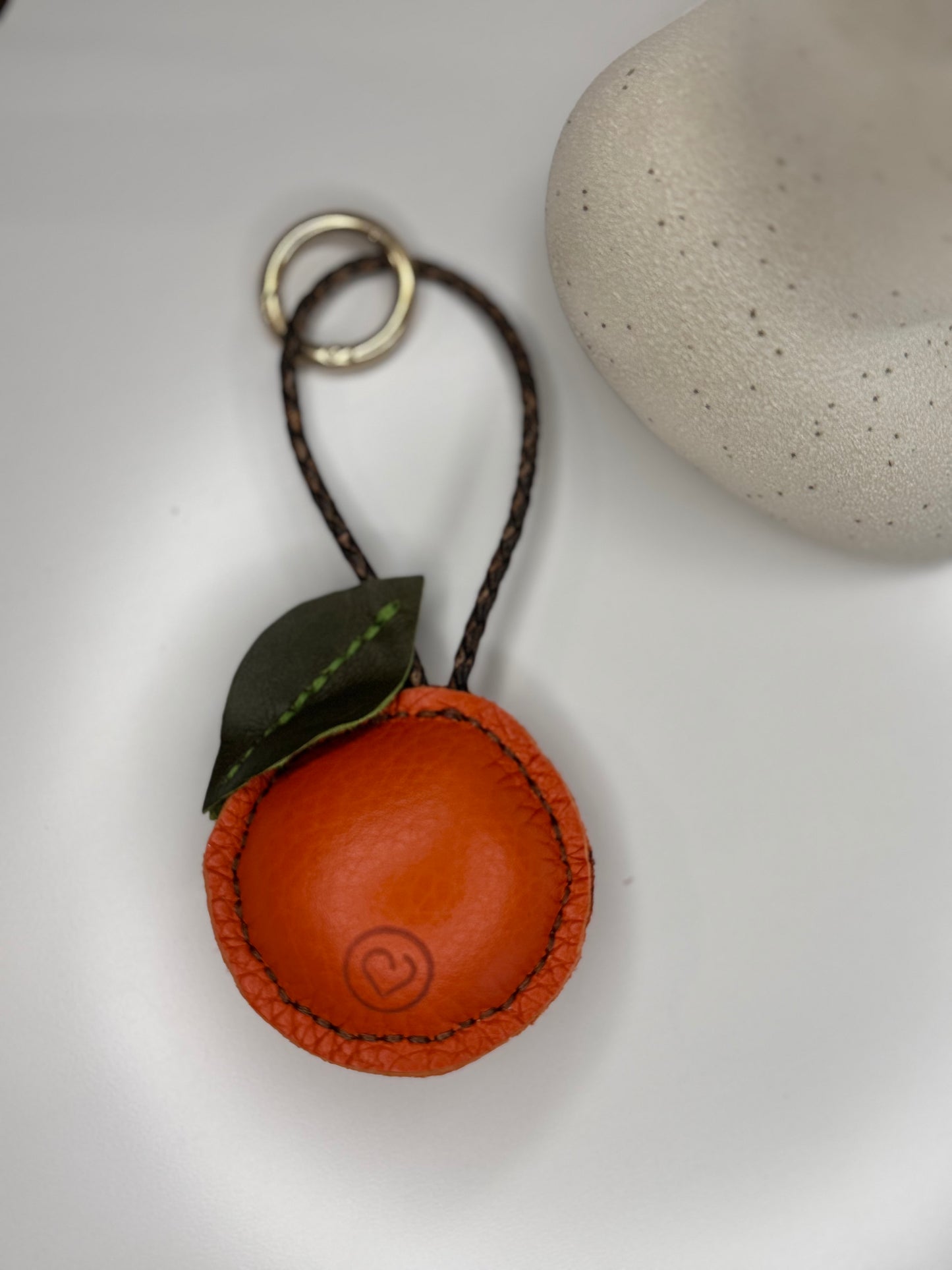 Fruits Handcrafted Leather Bag Charms