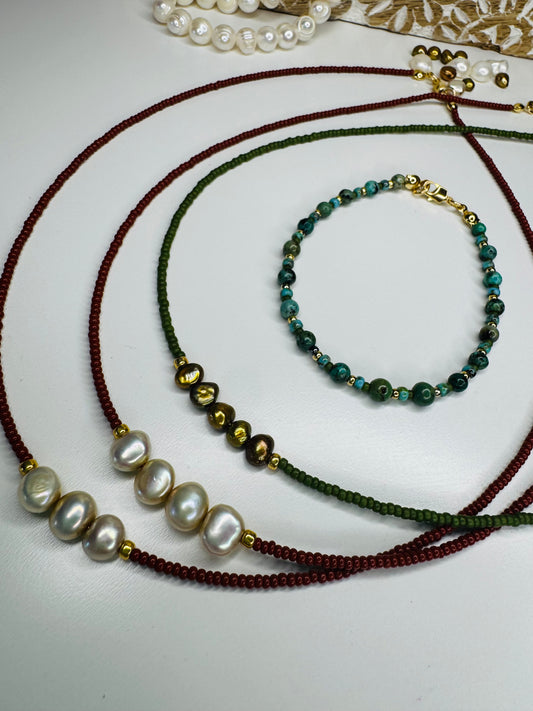 Fall Island Fresh Pearl Necklace