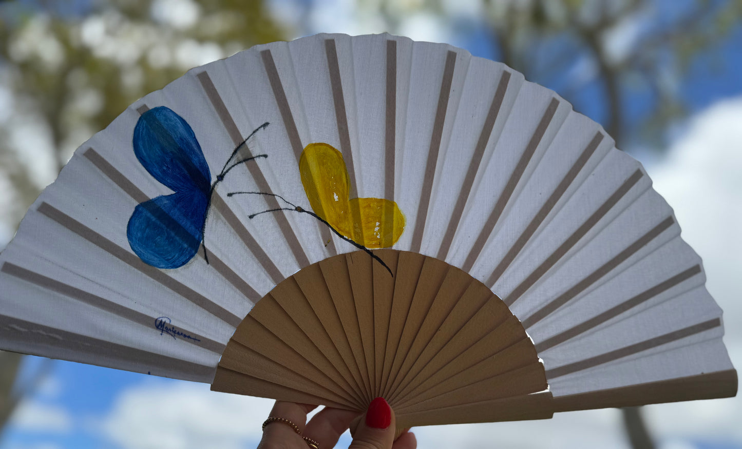 The Art of the Breeze Handcrafted Fan