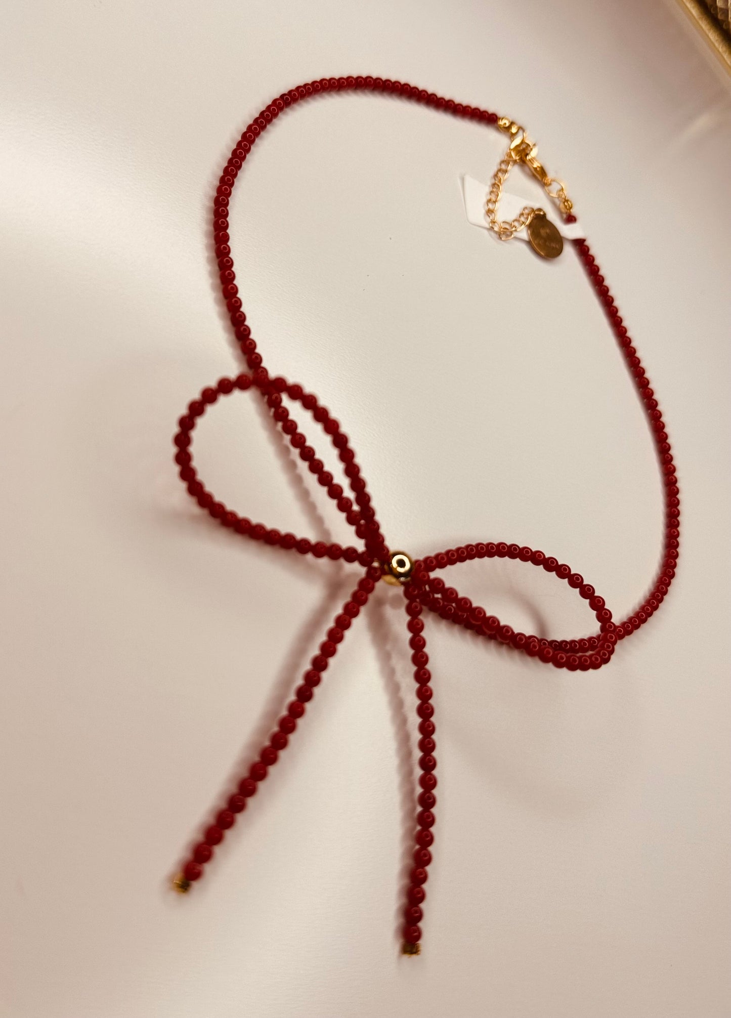 Bow Necklace