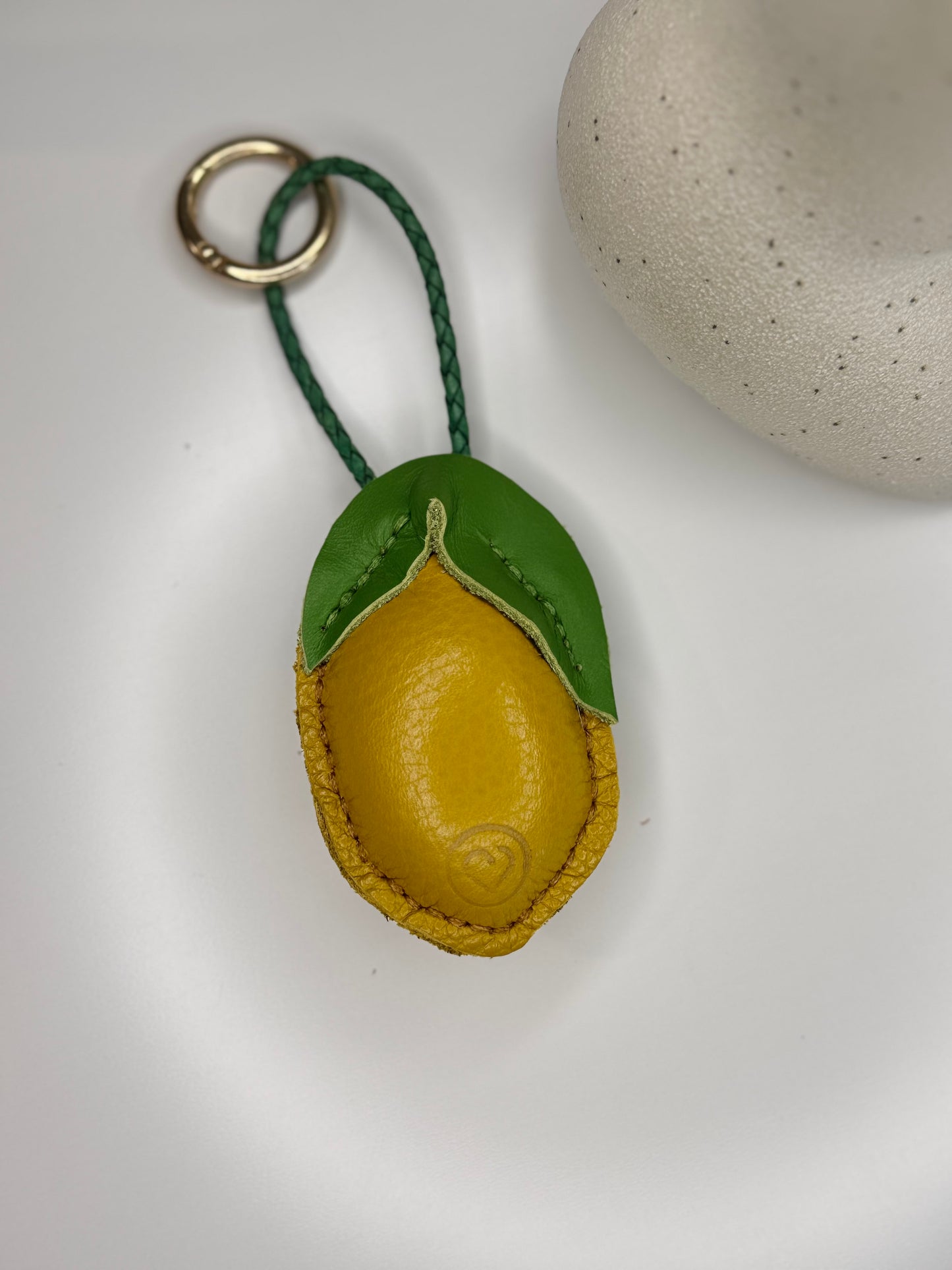 Fruits Handcrafted Leather Bag Charms