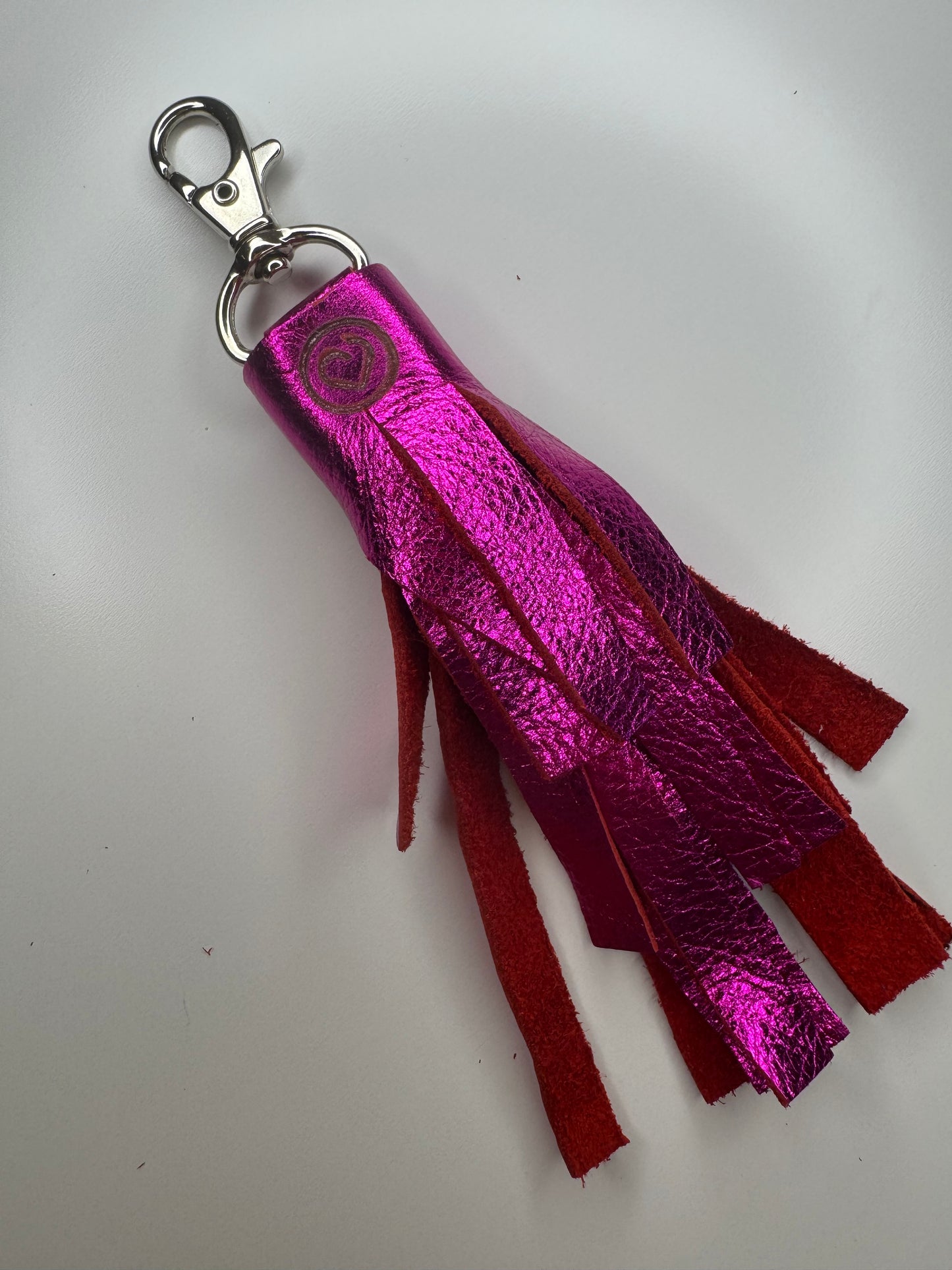 Handcrafted Leather keychain