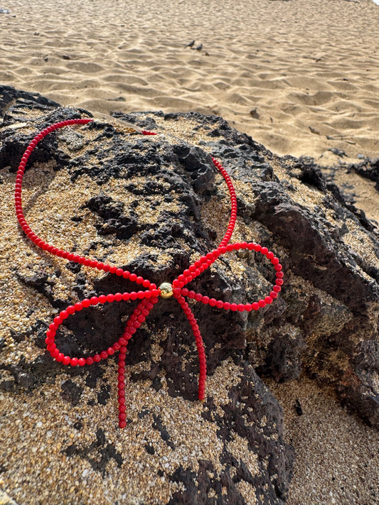 Bow Necklace