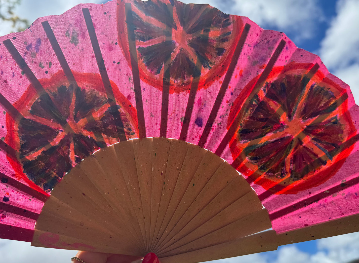 The Art of the Breeze Handcrafted Fan