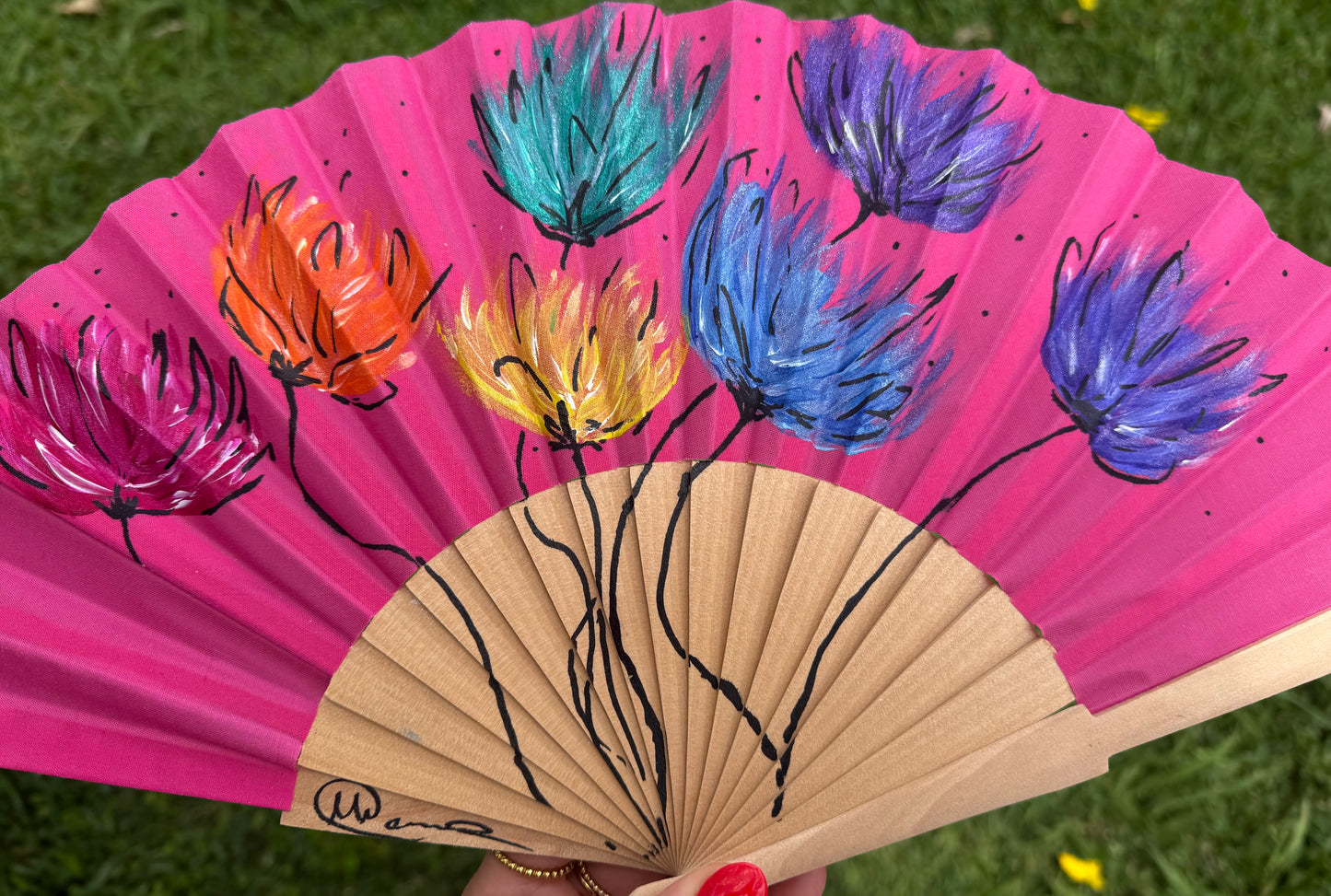The Art of the Breeze Handcrafted Fan